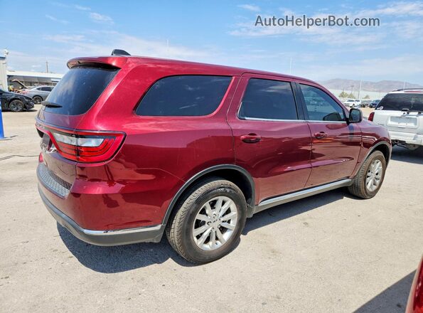 1C4RDJAG4HC806253 2017 DODGE DURANGO Бордовый Задняя правая четверть