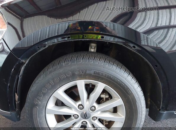 1C4RDJAG4KC839745 2019 DODGE DURANGO Black Вид спереду