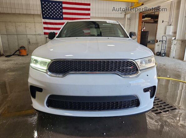 1C4RDJAG4RC115032 2024 DODGE DURANGO Белый Вид спереди