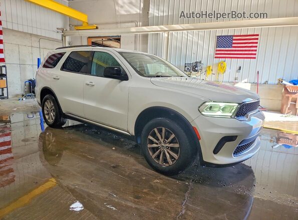 1C4RDJAG4RC115032 2024 DODGE DURANGO Белый Передняя правая четверть