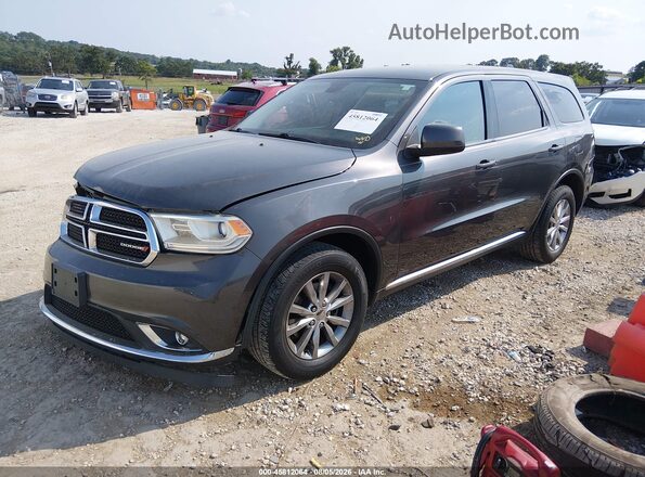 1C4RDJAG5GC403588 2016 DODGE DURANGO Gray Передня ліва чверть