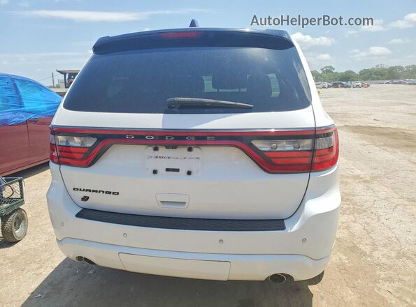 1C4RDJAG5JC116209 2018 DODGE DURANGO White Вид ззаду