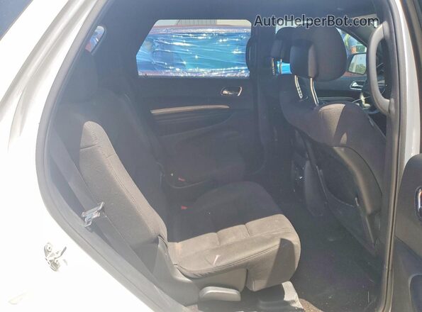 1C4RDJAG5JC116209 2018 DODGE DURANGO White Вид задньої частини салону
