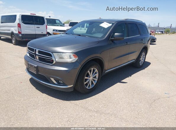 1C4RDJAG5JC414971 2018 DODGE DURANGO Gray Առջևի ձախ երեք քառորդ տեսարան