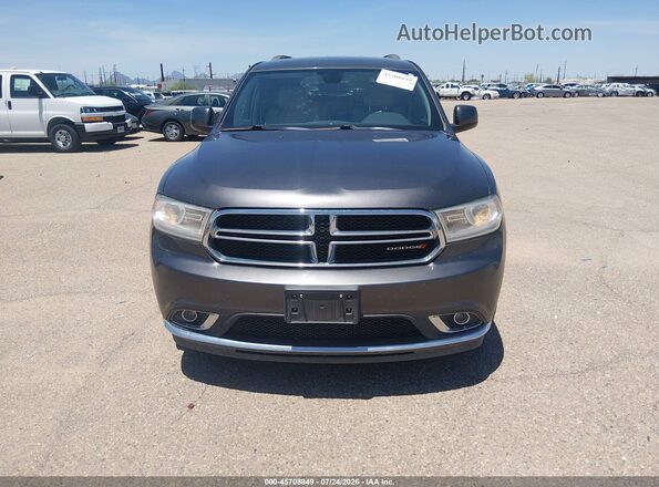1C4RDJAG5JC414971 2018 DODGE DURANGO Gray Առջևի վահանակի տեսք