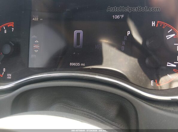 1C4RDJAG5JC414971 2018 DODGE DURANGO Gray Հետևի նստատեղերի տեսք