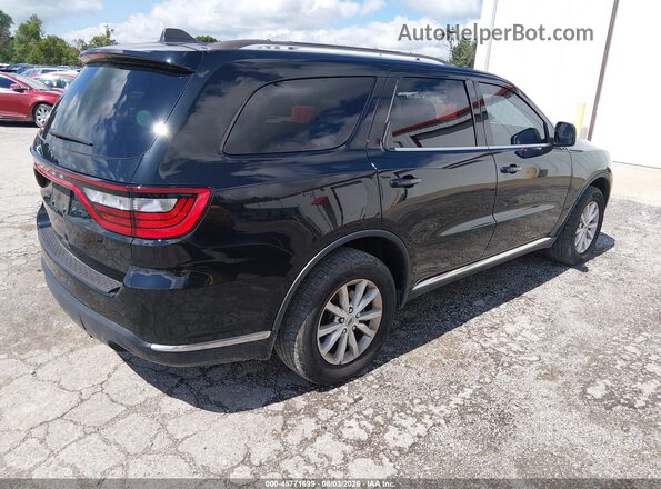 1C4RDJAG5KC744434 2019 DODGE DURANGO Черный Задняя правая четверть