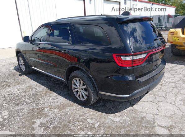 1C4RDJAG5KC744434 2019 DODGE DURANGO Черный Задняя левая четверть