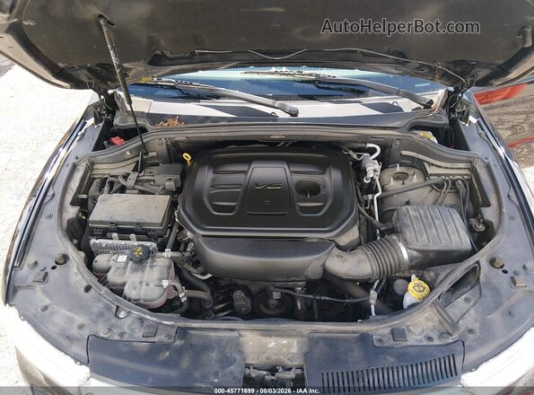 1C4RDJAG5KC744434 2019 DODGE DURANGO Черный Вид сзади