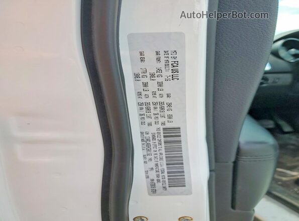 1C4RDJAG6HC601162 2017 DODGE DURANGO White VIN sticker view