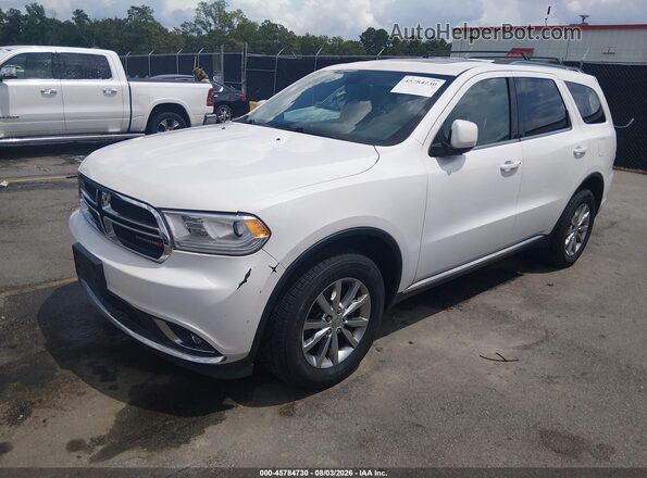 1C4RDJAG6HC918195 2017 DODGE DURANGO Белый Передняя левая четверть