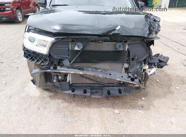 1C4RDJAG6JC176533 2018 DODGE DURANGO Black Widok z przodu