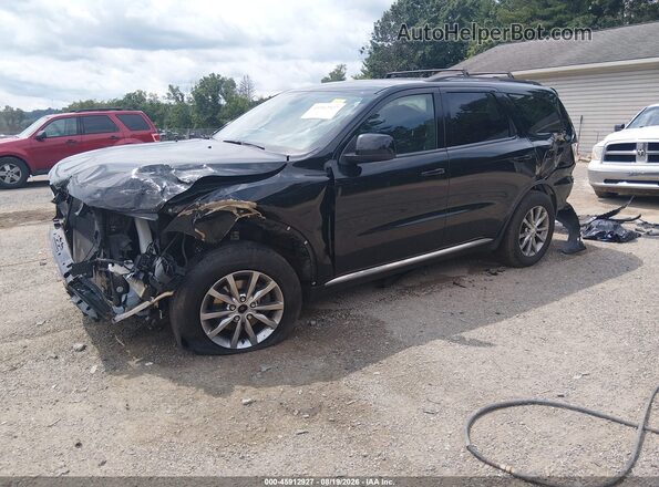 1C4RDJAG6JC176533 2018 DODGE DURANGO Black Przód lewy