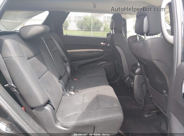 1C4RDJAG6JC176533 2018 DODGE DURANGO Black Widok naklejki z numerem VIN