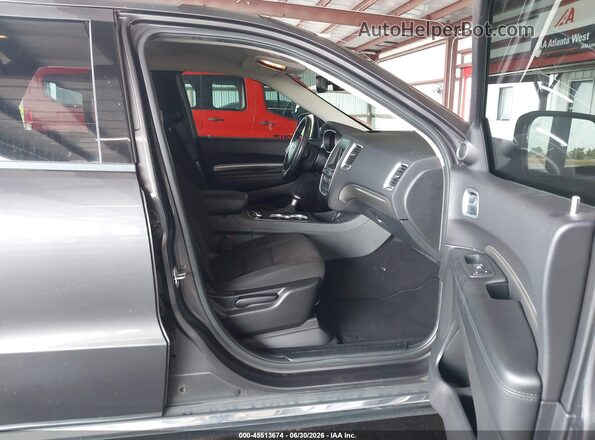 1C4RDJAG6KC839746 2019 DODGE DURANGO Gray Widok wnętrza z przodu