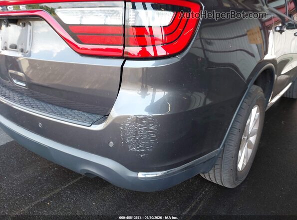 1C4RDJAG6KC839746 2019 DODGE DURANGO Gray Widok z przodu