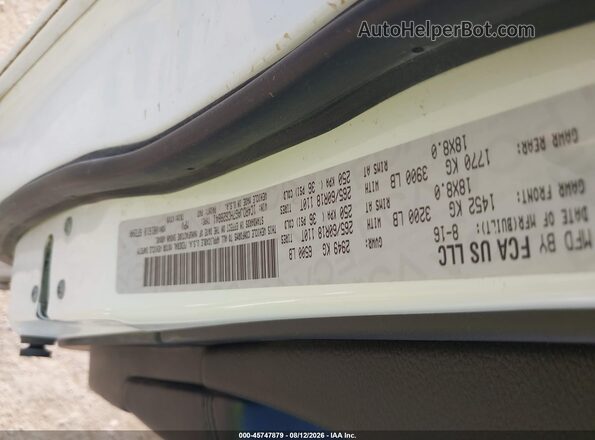1C4RDJAG7HC628841 2017 DODGE DURANGO Белый Вид подкапотного пространства