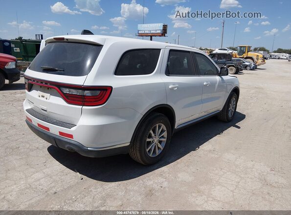 1C4RDJAG7HC628841 2017 DODGE DURANGO Белый Задняя правая четверть