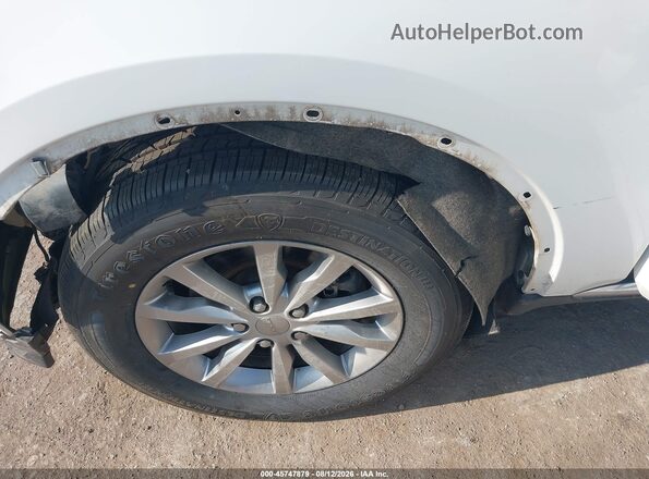 1C4RDJAG7HC628841 2017 DODGE DURANGO Белый Вид щитка приборов