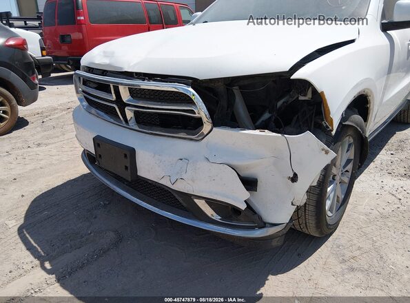 1C4RDJAG7HC628841 2017 DODGE DURANGO Белый Вид спереди