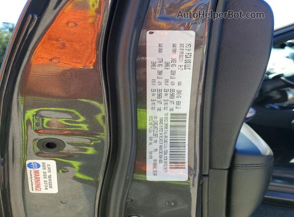 1C4RDJAG7JC115871 2018 DODGE DURANGO Gray VIN sticker view