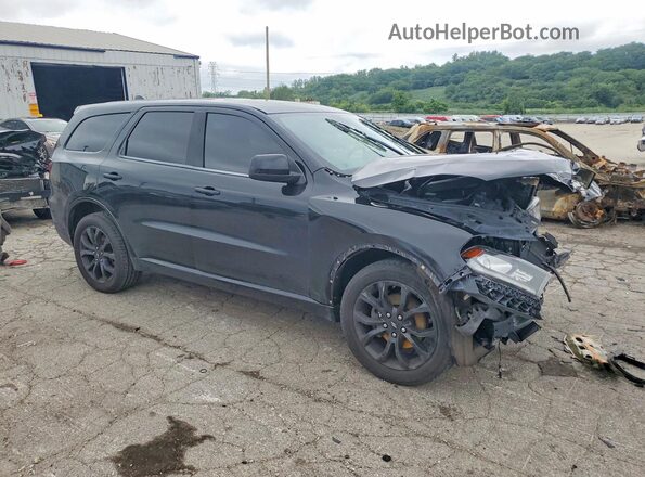 1C4RDJAG7KC792761 2019 DODGE DURANGO Черный Передняя правая четверть