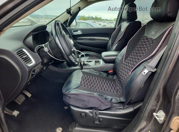 1C4RDJAG7LC356753 2020 DODGE DURANGO Серый Вид салона спереди