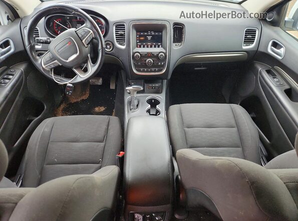 1C4RDJAG7LC382365 2020 DODGE DURANGO White Dashboard view