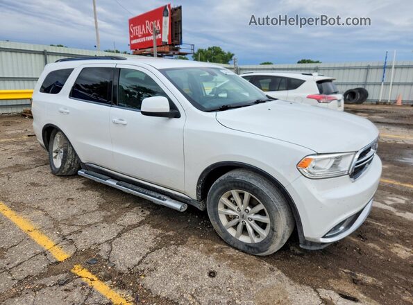 1C4RDJAG7LC382365 2020 DODGE DURANGO White Front right