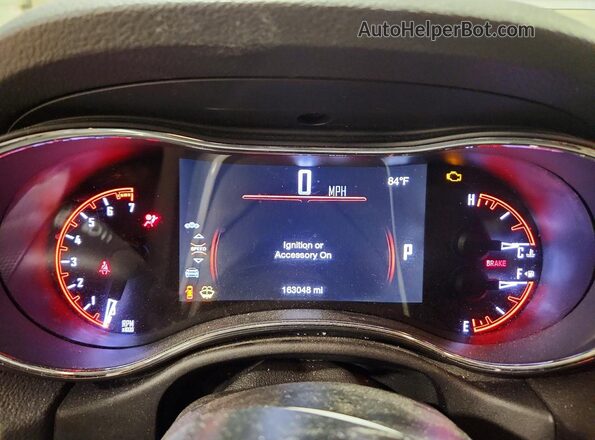 1C4RDJAG8HC884017 2017 DODGE DURANGO Silver Սարքավորումների վահանակի տեսք