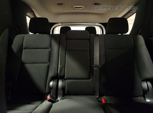 1C4RDJAG8HC884017 2017 DODGE DURANGO Silver Հետևի նստատեղերի տեսք