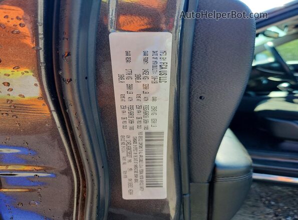 1C4RDJAG8KC585327 2019 DODGE DURANGO Black Սալոնի 360 աստիճան տեսք