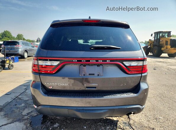 1C4RDJAG8KC585327 2019 DODGE DURANGO Black Հետևի տեսք