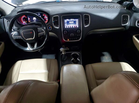 1C4RDJAG8LC325141 2020 DODGE DURANGO Черный Вид панели приборов