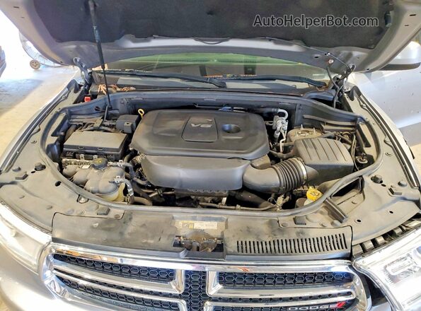 1C4RDJAG9JC315618 2018 DODGE DURANGO Silver Вид підкапотного простору