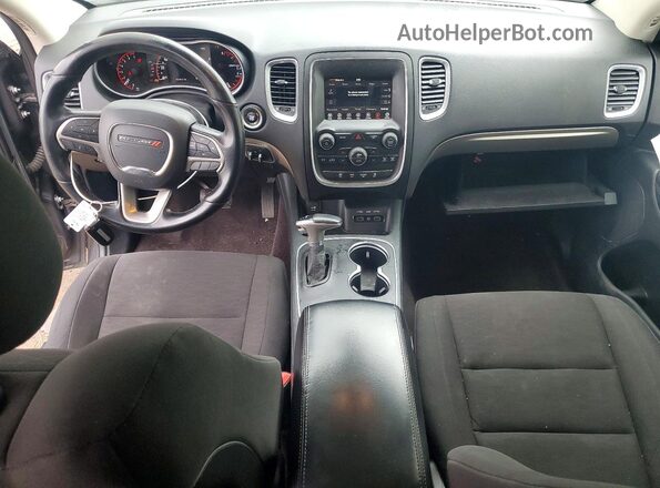 1C4RDJAG9KC617296 2019 DODGE DURANGO Серый Вид панели приборов