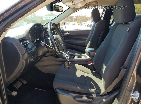 1C4RDJAGXMC557208 2021 DODGE DURANGO Серый Вид салона спереди
