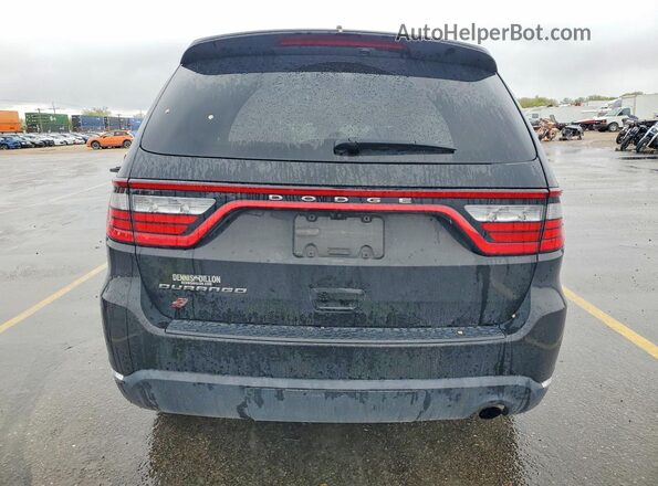 1C4RDJAGXRC176806 2024 DODGE DURANGO Black Widok z tyłu