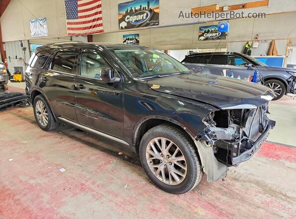 1C4RDJDG0GC345515 2016 DODGE DURANGO Black Delantero derecho