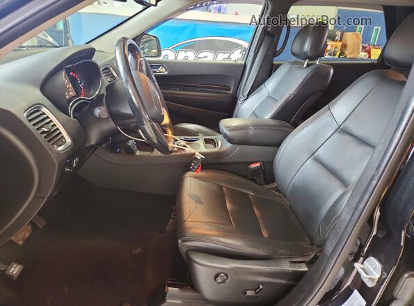 1C4RDJDG0GC345515 2016 DODGE DURANGO Black Vista interior delantera