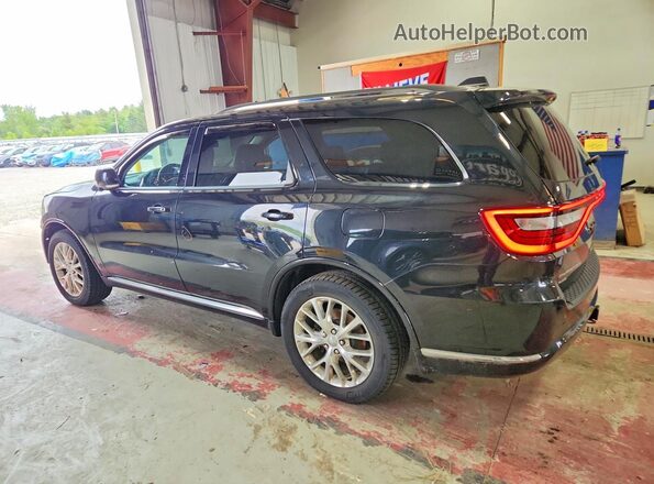 1C4RDJDG0GC345515 2016 DODGE DURANGO Black Trasero izquierdo