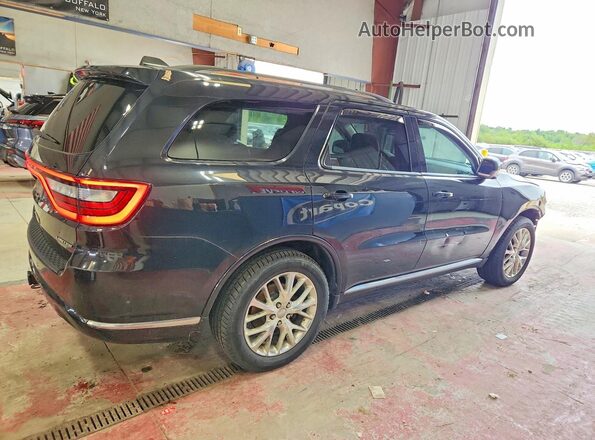 1C4RDJDG0GC345515 2016 DODGE DURANGO Black Trasero derecho