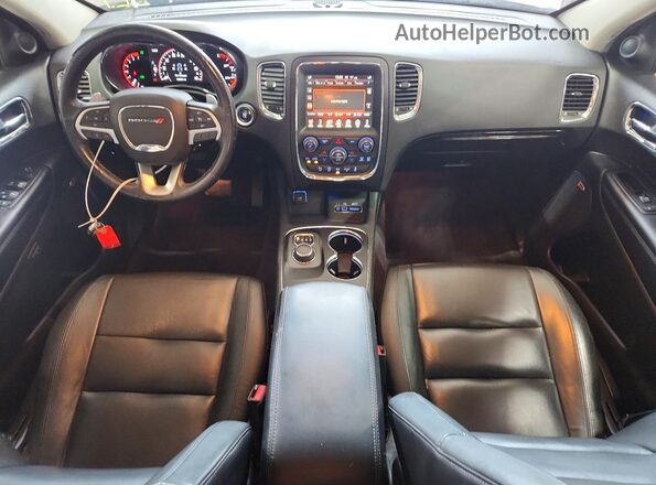 1C4RDJDG0GC345515 2016 DODGE DURANGO Black Vista del salpicadero