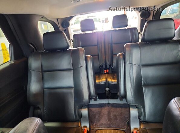 1C4RDJDG0GC345515 2016 DODGE DURANGO Black Vista de los asientos traseros
