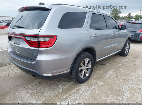 1C4RDJDG0GC437577 2016 DODGE DURANGO Gray Trasero derecho