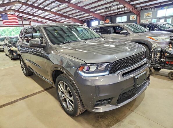 1C4RDJDG0LC191592 2020 DODGE DURANGO Угольный Вид панели приборов