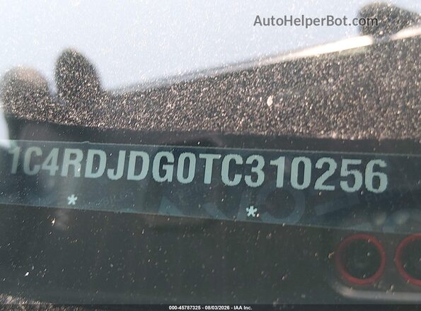 1C4RDJDG0TC310256 2026 DODGE DURANGO Gray 