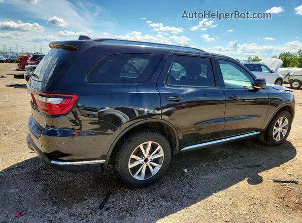 1C4RDJDG1GC467493 2016 DODGE DURANGO Черный Задняя правая четверть