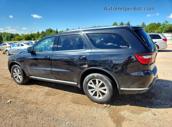 1C4RDJDG1GC467493 2016 DODGE DURANGO Черный Задняя левая четверть