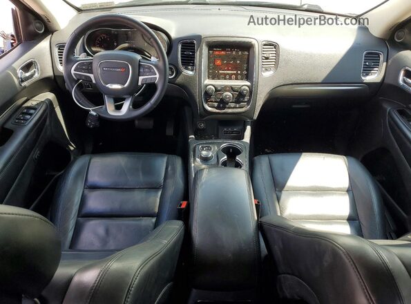 1C4RDJDG1HC691753 2017 DODGE DURANGO White Widok deski rozdzielczej